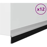  Samoljepljivi pečati za vrata 12 pcs Srebrno 100 cm | shoptok.hr