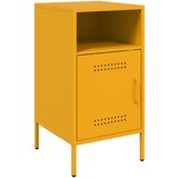 vidaXL Nočna omarica gorčično rumena 36x39x68 cm hladno valjano jeklo, (21299434) Cene
