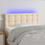  Uzglavlje krem 90x5x78/88 cm od tkanine Cijene