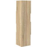 Kotna omarica Bela 25,5x25x102cm Konstruiran les, (5000092372) | Shoptok.si