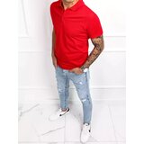 DStreet Koszulka polo męska czerwona | Shoptok.si