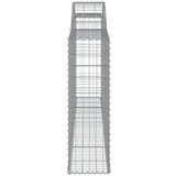  Obokane gabion košare 12kosov 300x30x100/120cm pocinkano železo, (20757923) | Shoptok.si