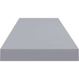 vidaXL plutajuće zidne police 2 kom sive 90 x 23,5 x 3,8 cm MDF | shoptok.hr