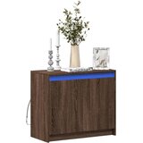  Komoda s LED boja smeđeg hrasta 72x34x61 cm konstruirano drvo | shoptok.hr