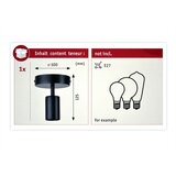 PAULMANN 79760 - Plafonsko svetlo HALDOR 1xE27/20W/230V | Eponuda.com