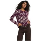 Only Telovniki & Jope Noeme Cardigan - Fig/Check/Oatmeal Bordo Cene
