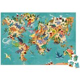 Janod dječje edukativne puzzle s figuricama the dinosaurs 200 komada Cijene