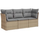  3-dijelni set vrtnih sofa od poliratana s jastucima bež | shoptok.hr