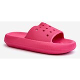 EVENTO Women's Foam Slides on Thick Sole Fuchsia Beula | shoptok.hr