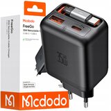 McDodo HITR STENSKI POLNILEC NAPAJALNIK 2X USB-C USB-A PD GAN 35W KABEL, (5000338875) Cene