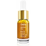 Delia Cosmetics Professional Face Care Argan Oil serum za intenzivnu regeneraciju i pomlađivanje s arganovim uljem za lice, vrat i dekolte 10 ml