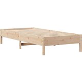 vidaXL Okvir kreveta bez madraca 75 x 190 cm od masivne borovine | shoptok.hr