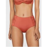 Koton Women's Red Pleated Bikini Bottom | Shoptok.si