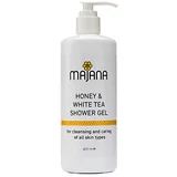 Honey&White tea shower gel 400 ml, Majana