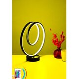 Opviq stona lampa cezanne black multicolor light