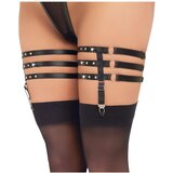 Cottelli Triple Suspender Garters with Rhinestones 2461277 Black L/XL | Shoptok.si