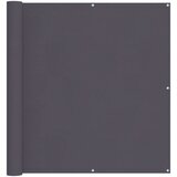  Balcony ekran Antracit 120 x 200 cm PU prekriveni oksford alu - Antracit 120 x 200 cm | shoptok.hr