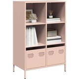 vidaXL Visoka omara roza 68x39x103,5 cm jeklo | Shoptok.si