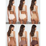 Trendyol Ženski set donjeg veša Thmaw25Ku00038, 6 komada, Smeđi | Eponuda.com