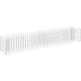 Furnova Visoka greda gabion pocinkano jeklo 180x30x30 cm, (21920113) | Shoptok.si