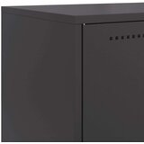 vidaXL Komoda crna 68,5 x 38,5 x 107 cm čelična | shoptok.hr