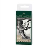 Faber-Castell Flomasteri Pitt Artist 199, črni, 6 komada Cijene