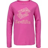 Lotto SMART G III TEE LS JS Majica za djevojčice s dugačkim rukavima, ružičasta, veličina