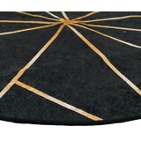  Perivi tepih crno-zlatni Ø 120 cm | Eponuda.com