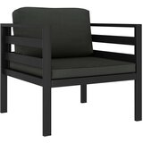  5-dijelni set vrtnih sofa s jastucima aluminijski antracit | shoptok.hr