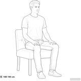  Niska stolica platnena s gumbima | shoptok.hr