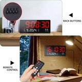 FULOON digitalna LED stenska ura 40 cm | Shoptok.si