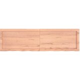 Stolna ploča svjetlosmeđa 140x40x(2-4) cm tretirana hrastovina | Eponuda.com