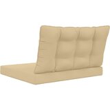  Zunanja blazina za kavč 2 pcs Bež Poliester, (5000202632) | Shoptok.si