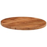 Stolna ploča Ø50x3 8 cm okrugla od masivnog bagremovog drva | shoptok.hr
