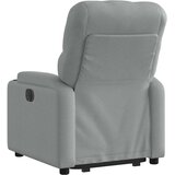  Naslonjač na podizanje od tkanine svjetlosivi | Eponuda.com