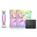 NZXT ventilator za kućište 120mm 3x F120 RGB Core Duo beli Pwm, statički pritisak, 1.800 obrtaјa u minuti | Eponuda.com