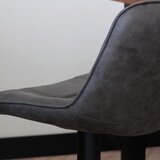MID.YOU Set Barskih Stolov Ezra, Antracit, 2 Kos | Shoptok.si