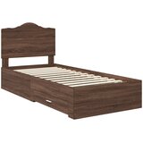  Krevetna konstrukcija Smeđi hrast 70 x 190 cm Konstruirano drvo | shoptok.hr