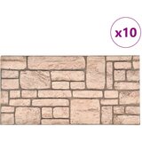  Zidne panele 10 pcs Bež 100 x 50 cm EPS pjena | Eponuda.com