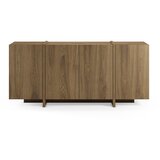 Marckeric Komoda u dekoru hrasta u prirodnoj boji 180x79x40 cm Volia – | shoptok.hr
