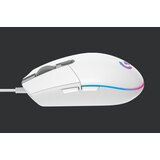 Logitech miška G203 LIGHTSYNC, RGB, bela | Shoptok.si