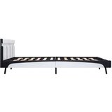  Okvir za krevet od umjetne kože LED bijeli 180 x 200 cm | shoptok.hr
