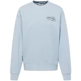 Carhartt WIP Sweater majica 'Stamp' svijetloplava / crna