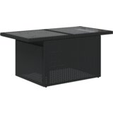  Set od 9 komada vrtnih sofa s jastučićima crni poli ratan | shoptok.hr
