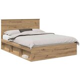  Konstrukcija postelje Oreh 150 x 200 cm Masivno borovo les, (5000103378) | Shoptok.si