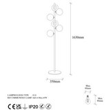 Opviq Fazli - 10515 BlackAntique Floor Lamp | Eponuda.com