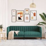  Kavč dvosed temno zelen tkanina | Shoptok.si
