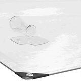 vidaXL Prozirna cerada s ušicama 2x3 m polietilen | shoptok.hr