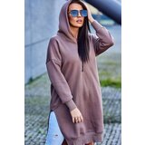 Kesi Insulated sweatshirt with mocha slits on the sides Cijene