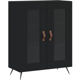 Maison Chic Komoda - Predalnik črna 69,5x34x90 cm inženirski les, (21716279) | Shoptok.si